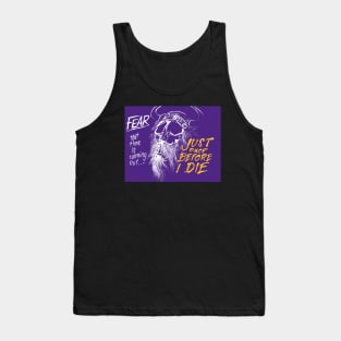 Minnesota Vikings Fans - Just Once Before I Die: Fear Tank Top